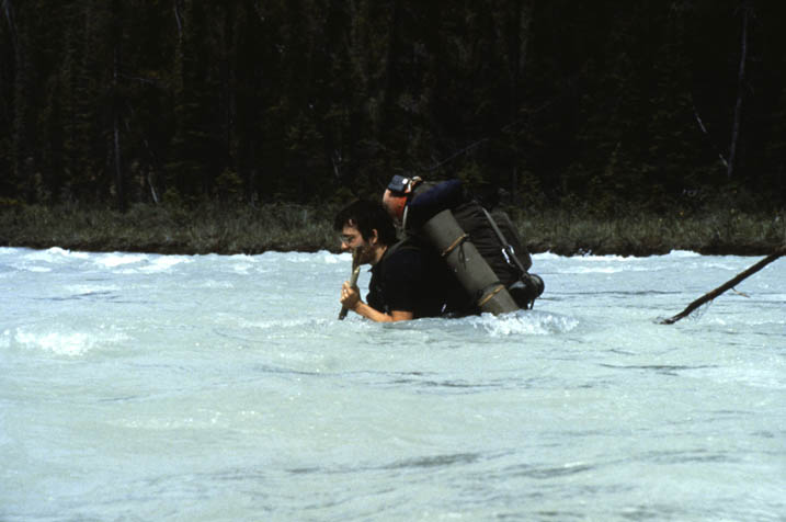 Crossing the Upper Whirlpool River (N.Pattinson)